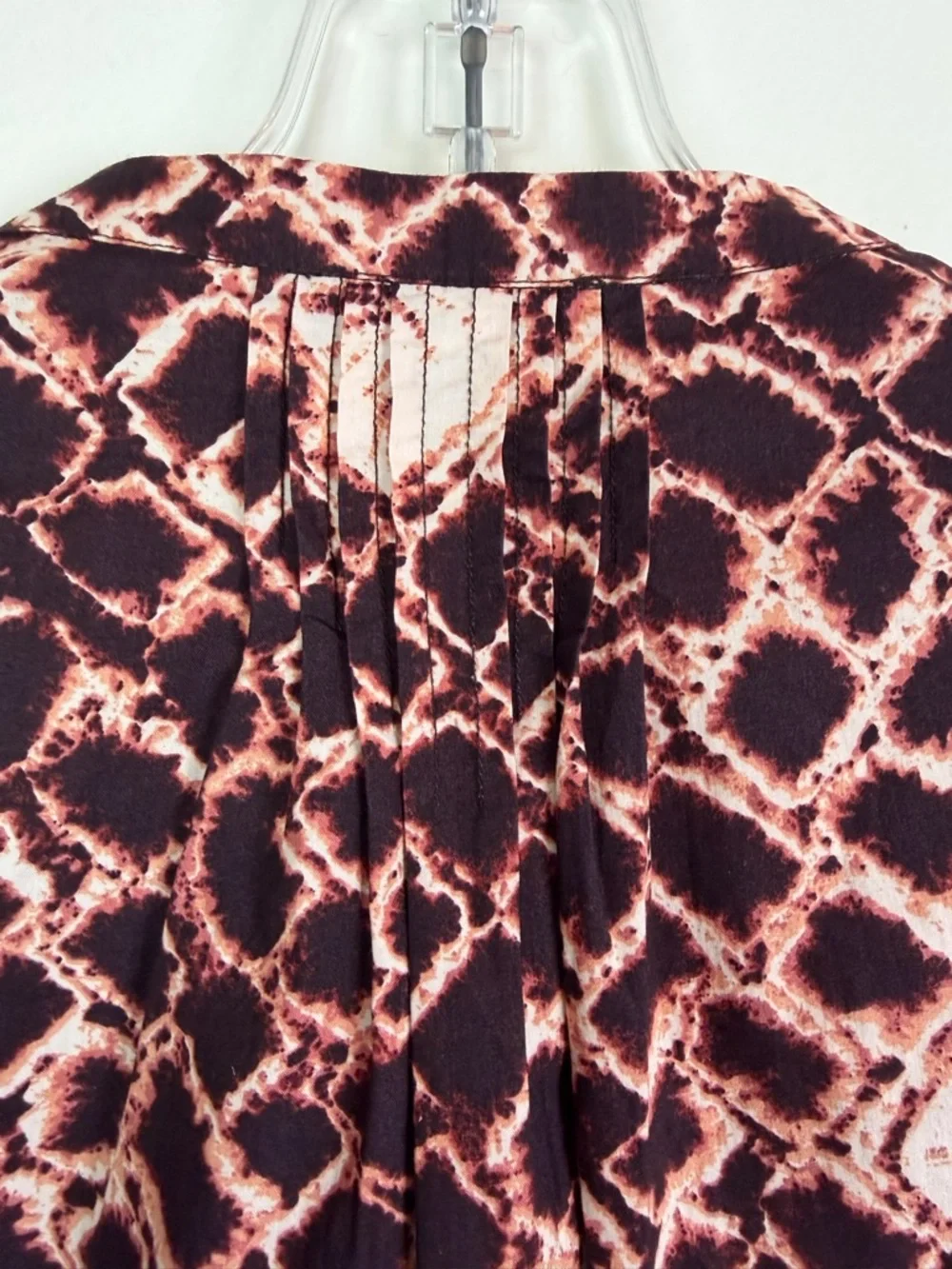 Ulla Johnson Melati Puff-Sleeve Button Front Blouse Size 6